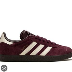 Adidas Gazelle Maroon Sneakers